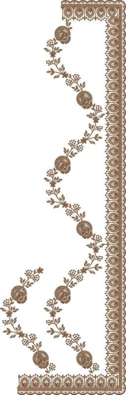 C Pallu Saree Design
