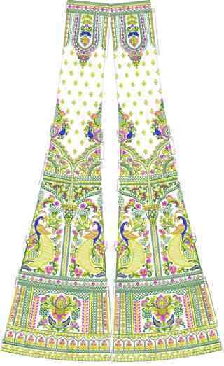 Lehenga Kali Design