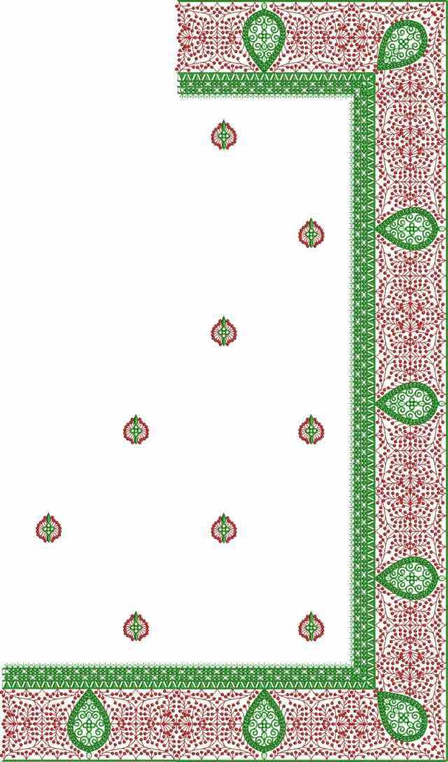 C Pallu Saree Design