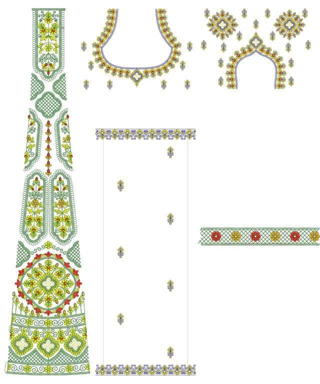 Lehenga Kali Design