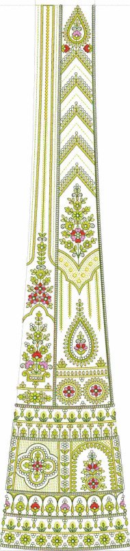 Cording Lehenga Design