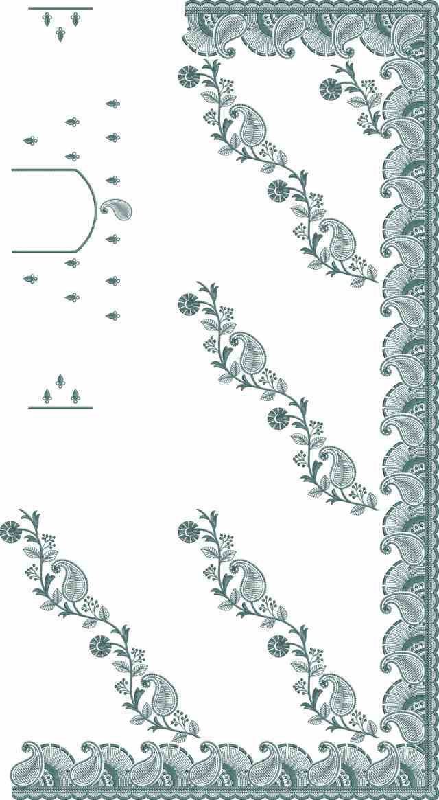 C Pallu Saree Design