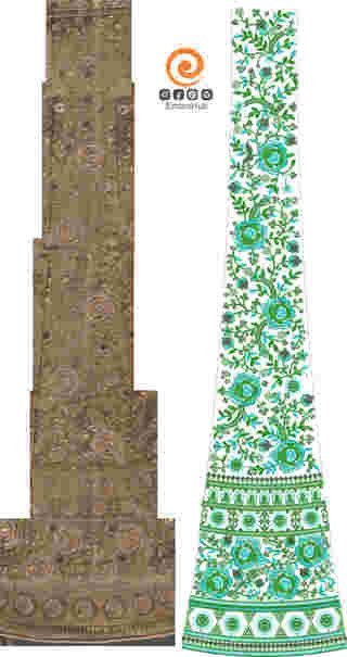 3MM Sequence Lehenga Design