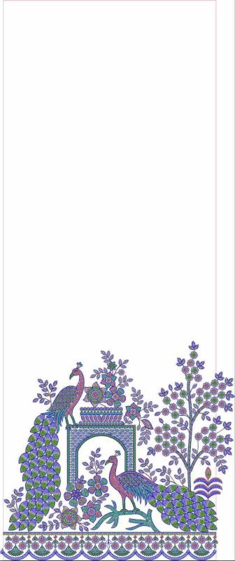 Beads Daman AllOver Design