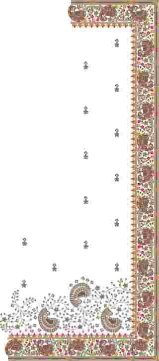 3MM Sequence C Pallu Saree Design