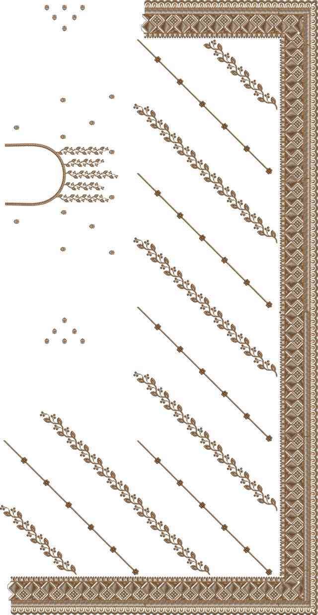 C Pallu Saree Design