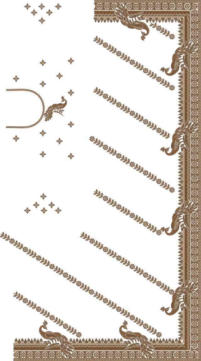 C Pallu Saree Design