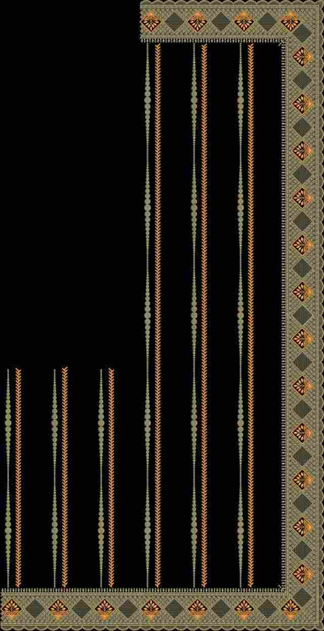 C Pallu Saree Design
