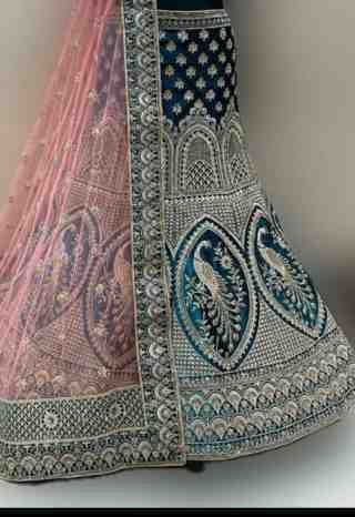 Cording Lehenga Design