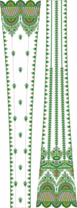 Lehenga Kali Design