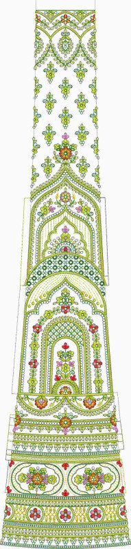 Lehenga Kali Design