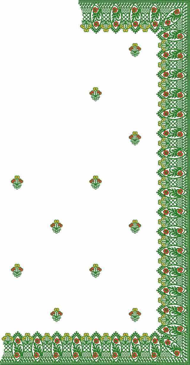 C Pallu Saree Design