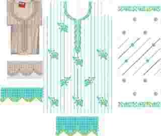 3MM Sequence Single Head Dress Design