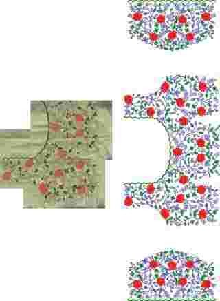 Cording Blouse Design