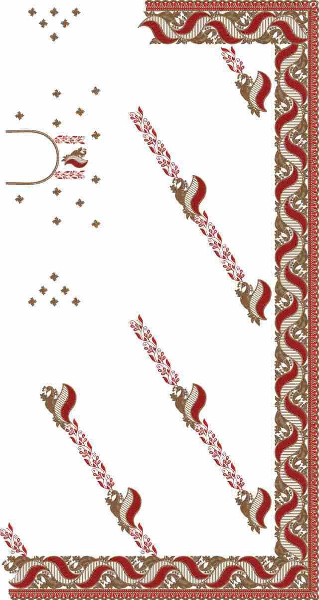 C Pallu Saree Design