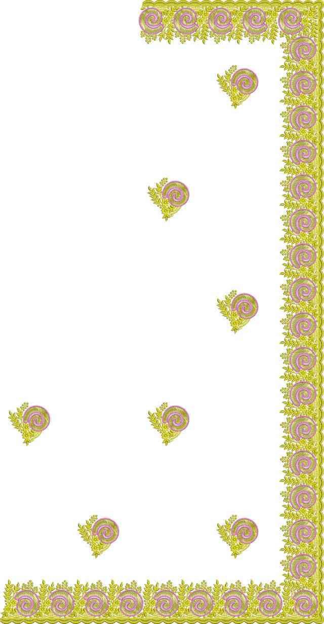 C Pallu Saree Design