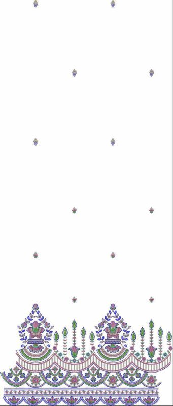 Beads Daman AllOver Design