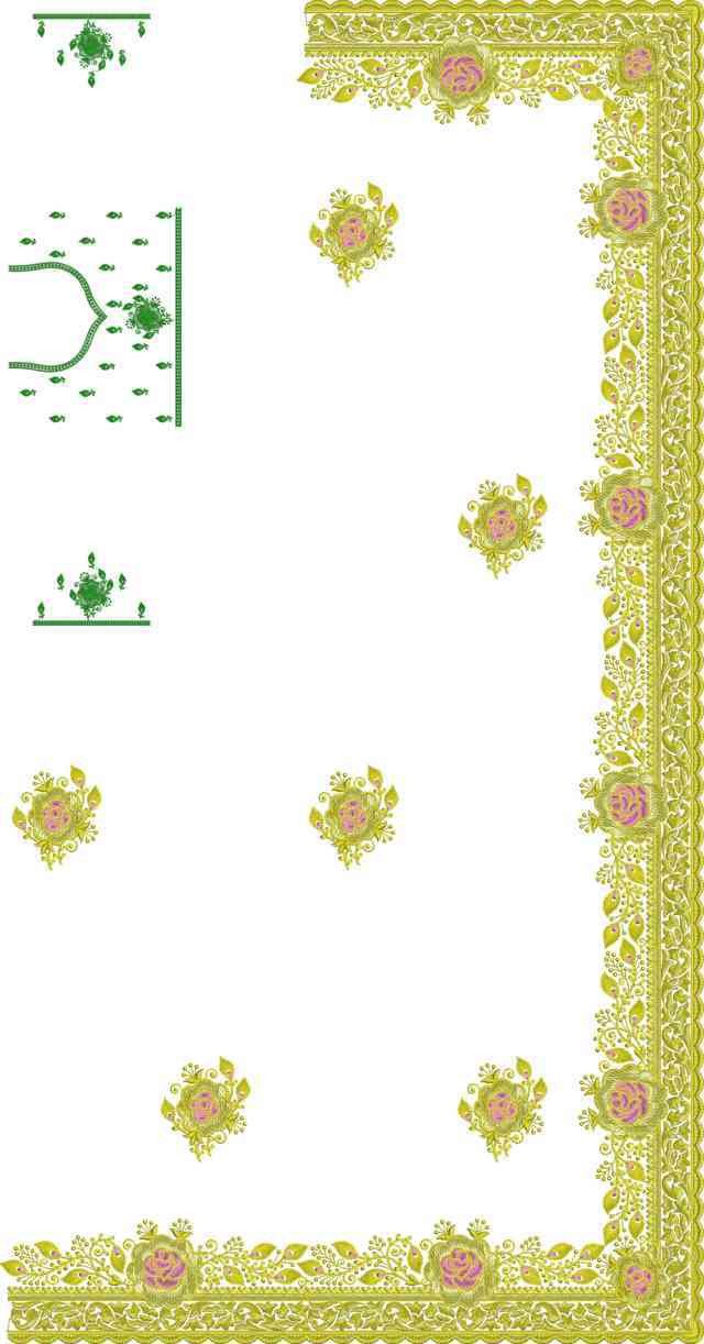 C Pallu Saree Design
