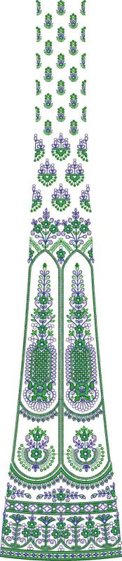 Lehenga Kali Design