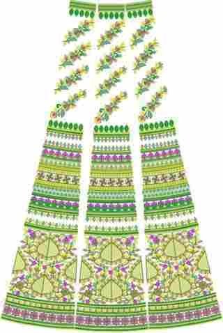 3MM Sequence Lehenga Design