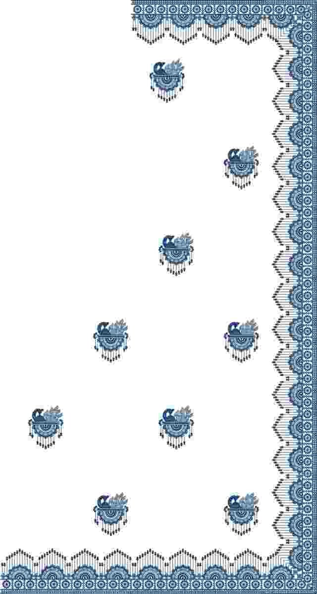 C Pallu Saree Design
