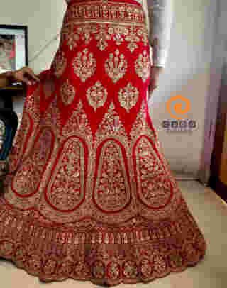 Cording Lehenga Design