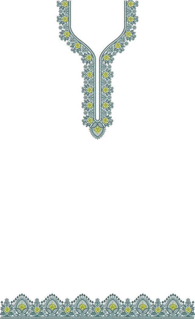 Single Head Dress Design