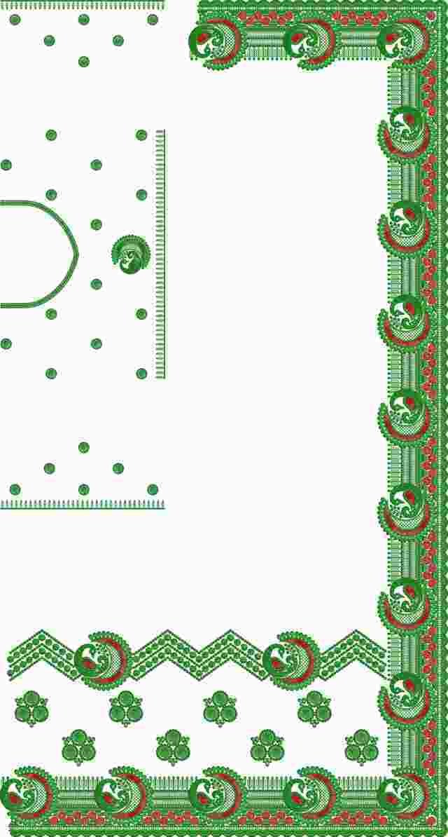 C Pallu Saree Design