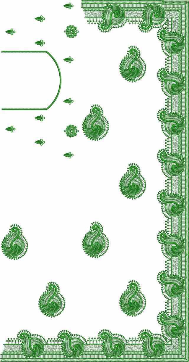 C Pallu Saree Design