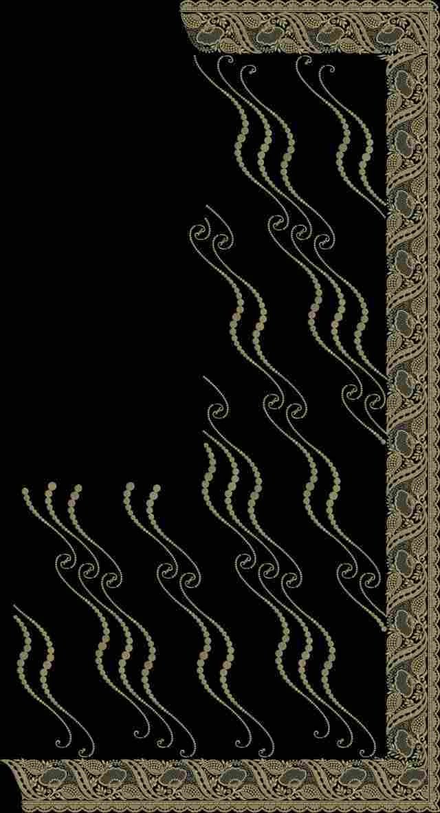 C Pallu Saree Design
