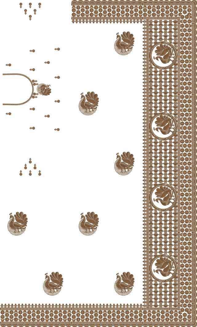 C Pallu Saree Design