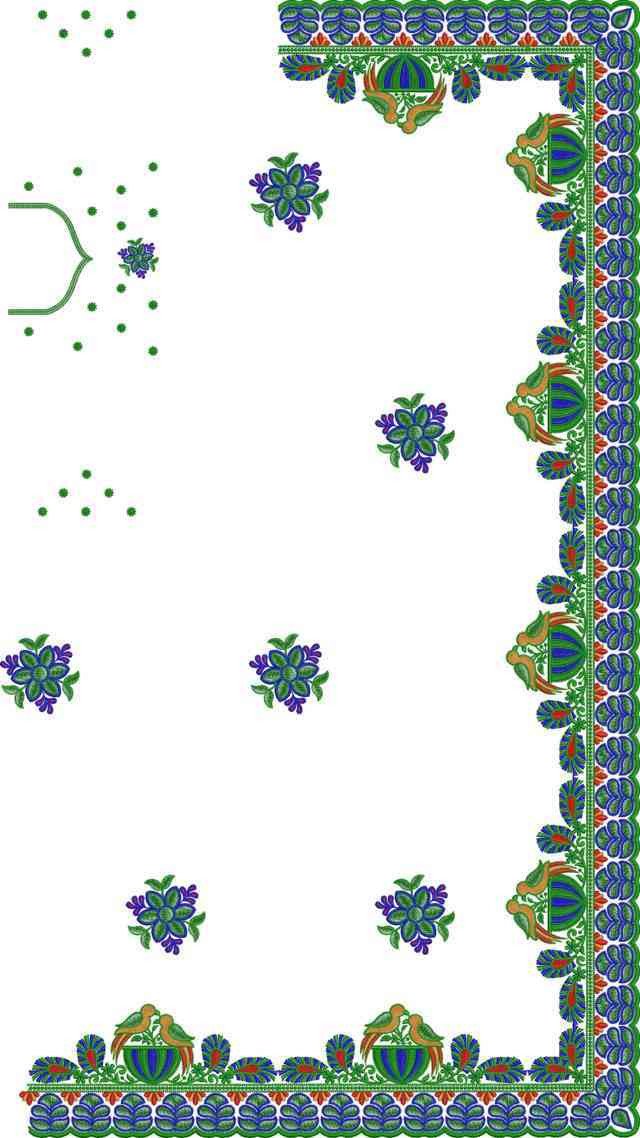 C Pallu Saree Design