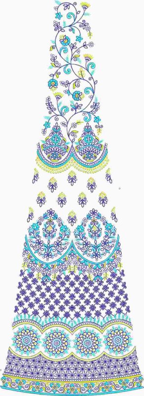 Lehenga Kali Design