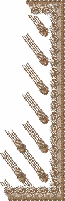 C Pallu Saree Design