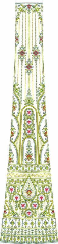 Cording Lehenga Design