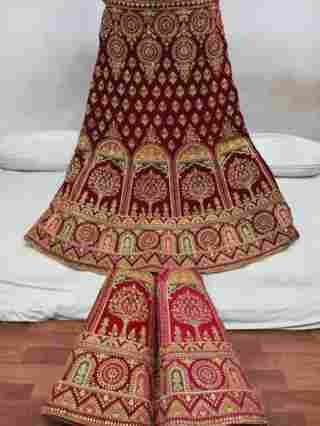 Cording Lehenga Design