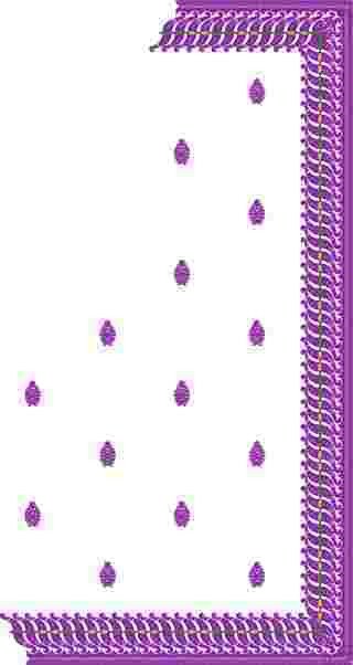 C Pallu Saree Design