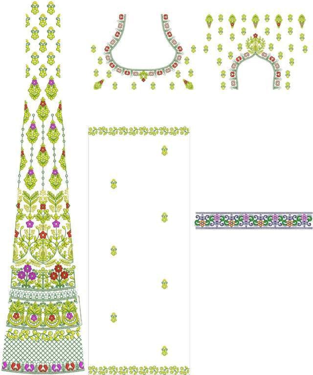 Lehenga Kali Design