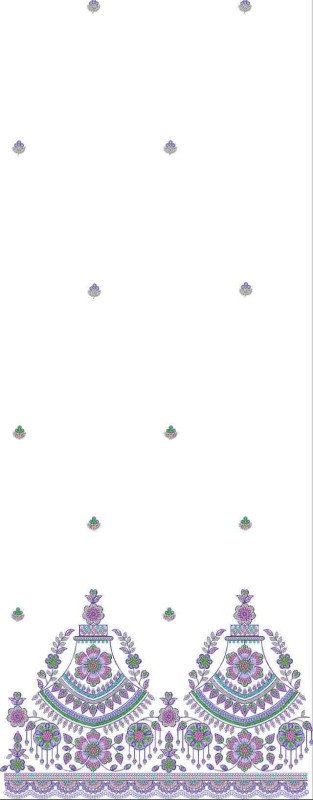 Beads Daman AllOver Design