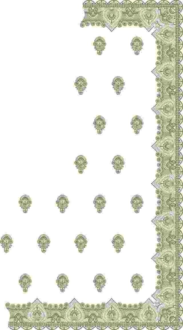 C Pallu Saree Design