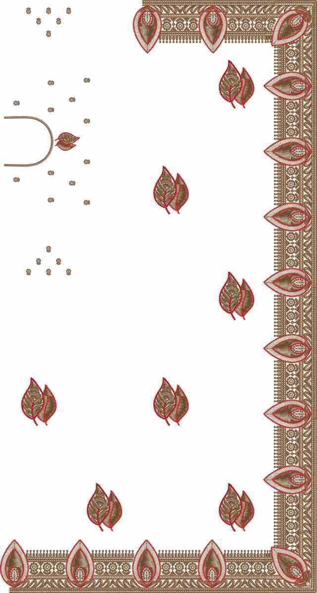 C Pallu Saree Design