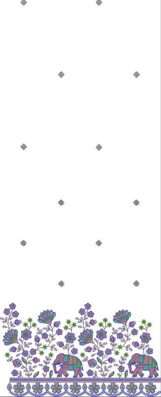 Beads Daman AllOver Design