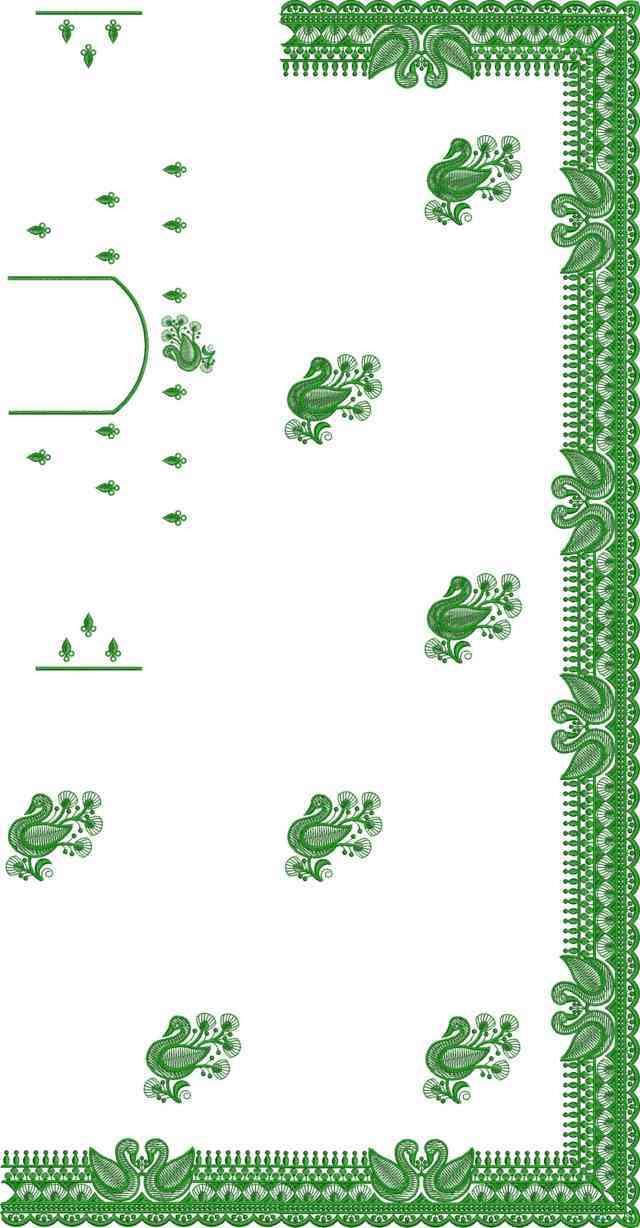 C Pallu Saree Design