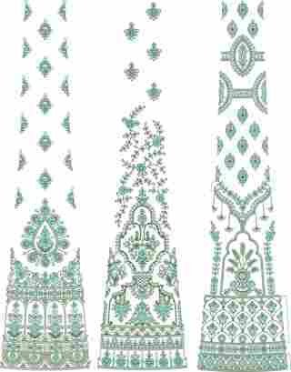 Cording Lehenga Design