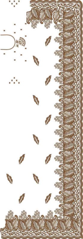 C Pallu Saree Design