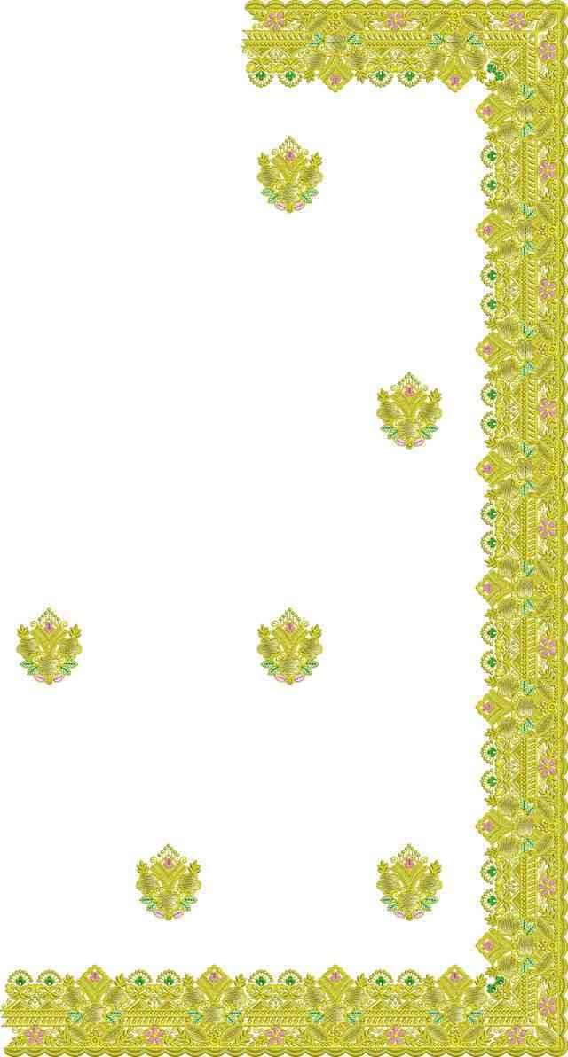 C Pallu Saree Design