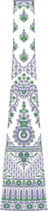 Lehenga Kali Design
