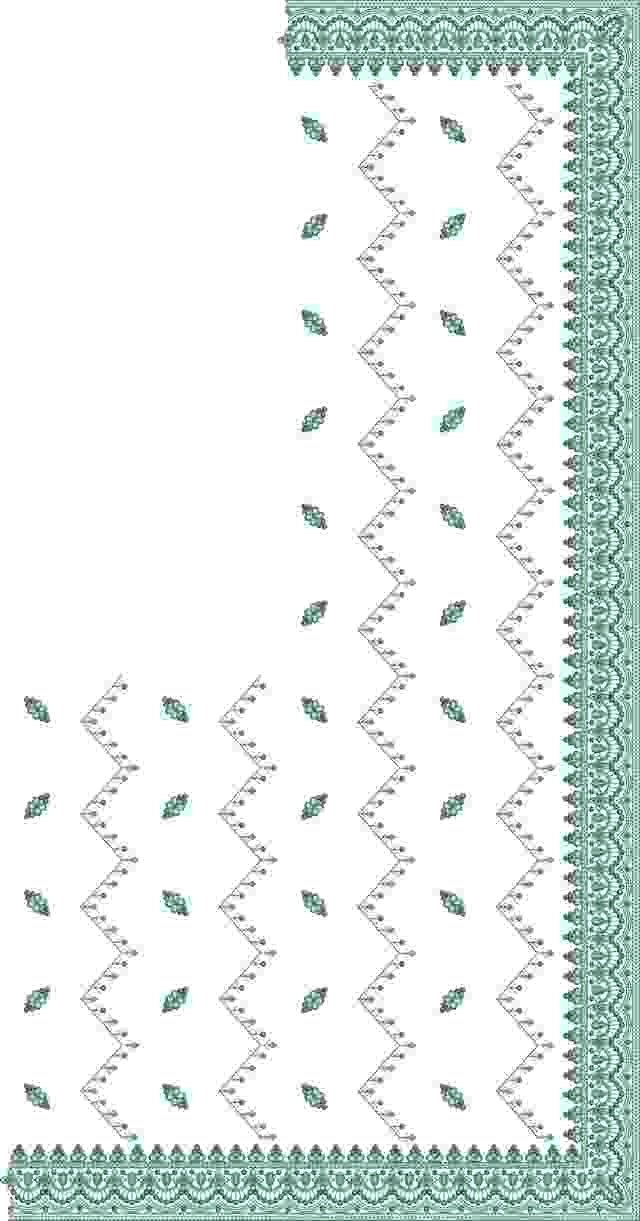 C Pallu Saree Design