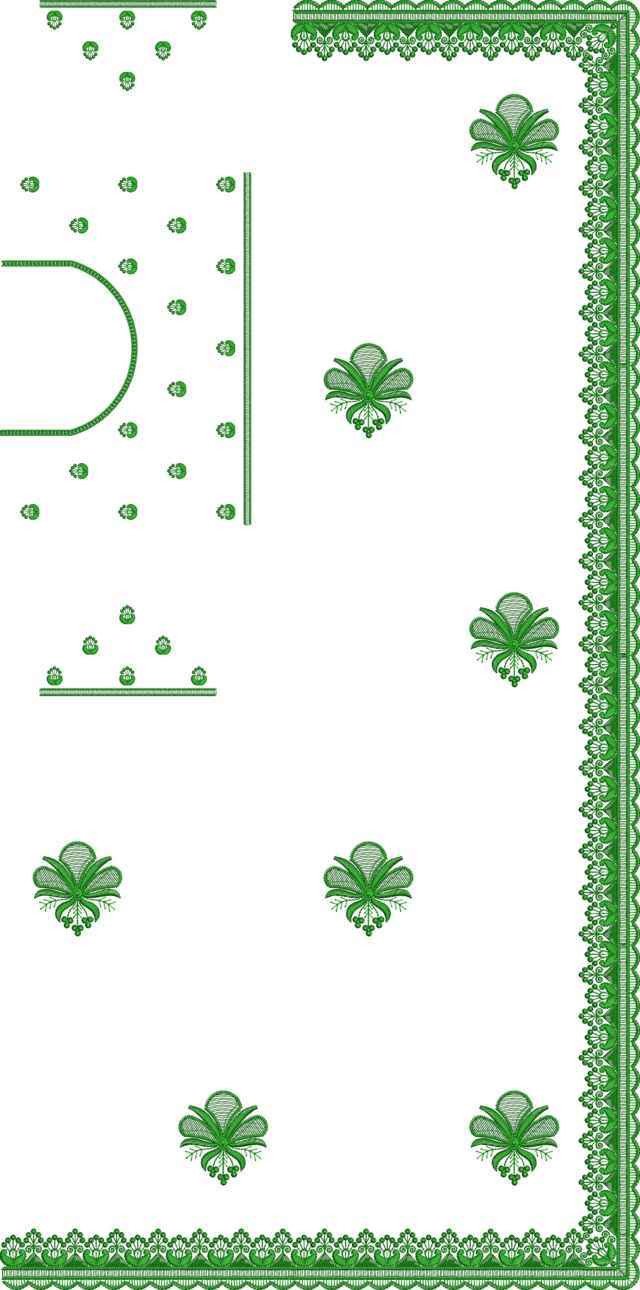 C Pallu Saree Design