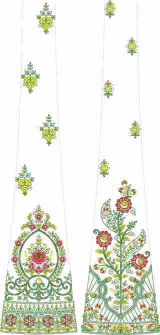 Cording Lehenga Design